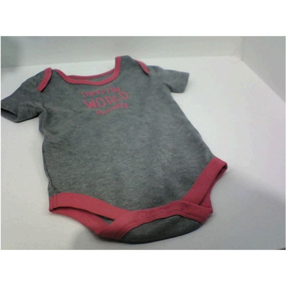 Kidtopia Baby Girl VF9G Bodysuit, Pink, Size 3-6 Months